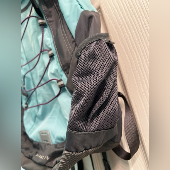 The North Face Borealis School College Travel Hike Aqua Green Large Backpack - Picture 11 of 14